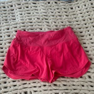 Lululemon Pink Athletic Shorts